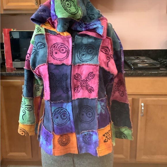 Colorful Patchwork Jacket - Picture 2 of 12